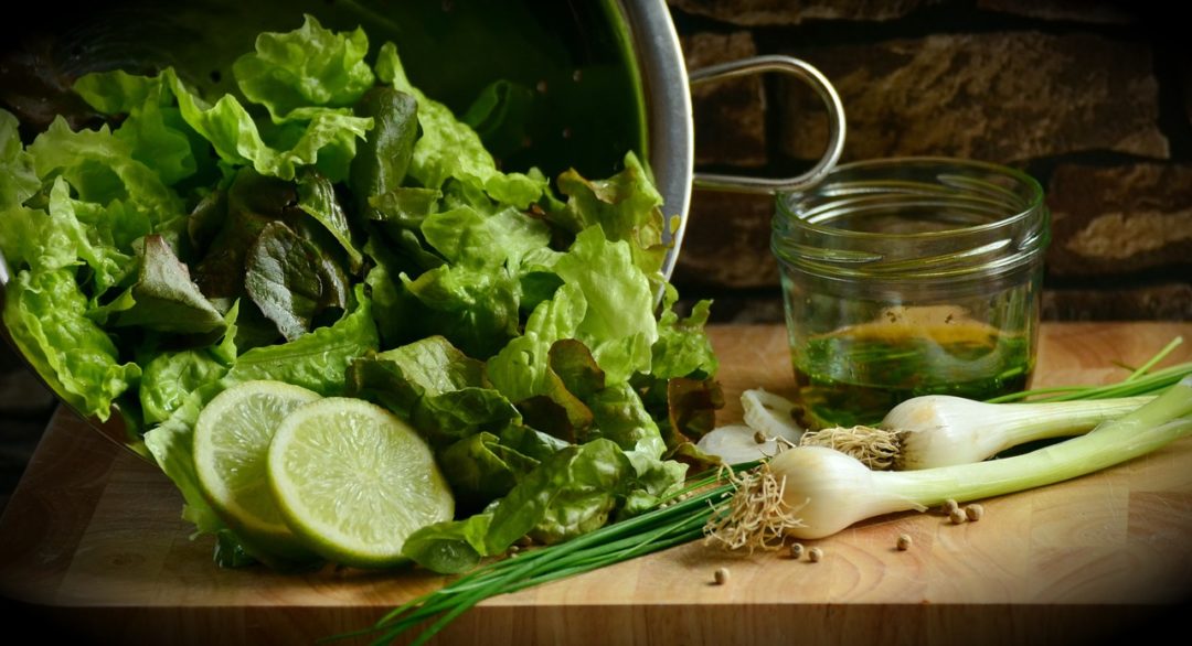 Groene salade gezond