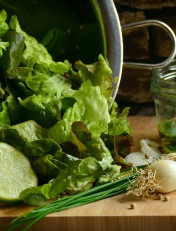 Groene salade gezond