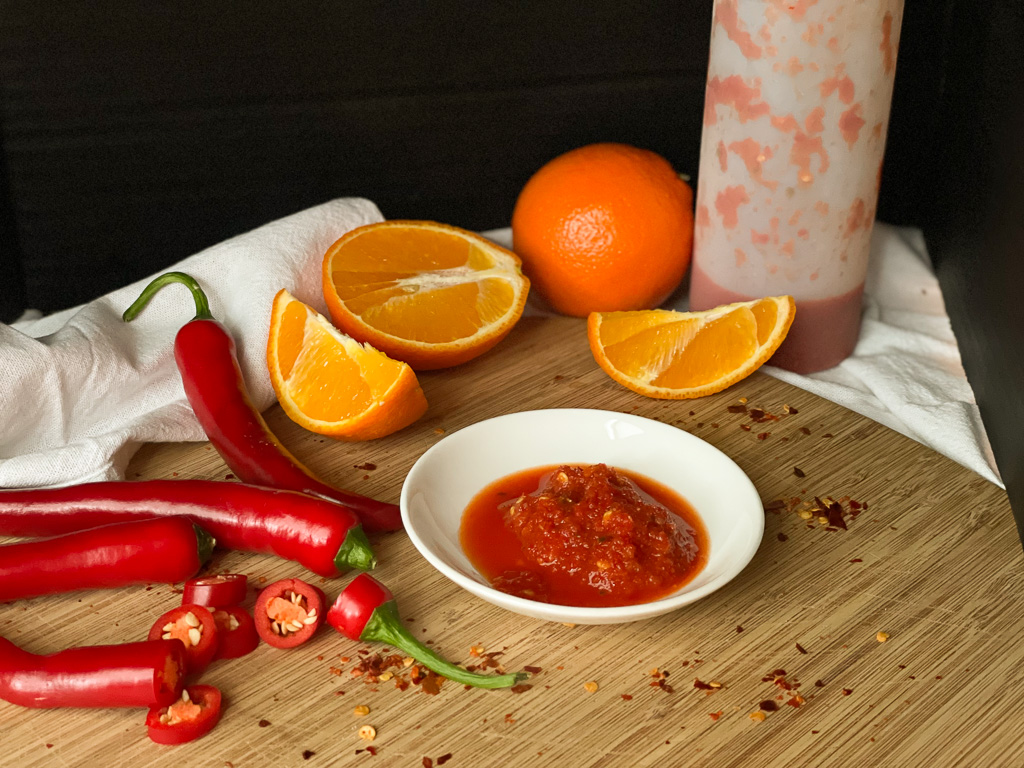 Sinaasappel chili sambal